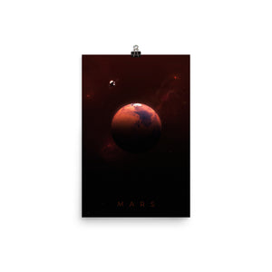 "Mars" Matte Poster