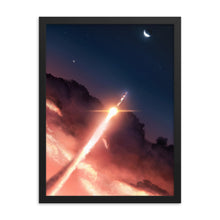 Load image into Gallery viewer, &quot;Apollo 11&quot; Framed Premium Luster Photo Paper Poster