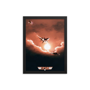 "Top Gun" Framed Matte Poster