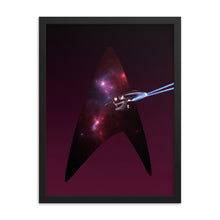 Load image into Gallery viewer, &quot;NCC-1701&quot; Framed Premium Luster Photo Paper Poster