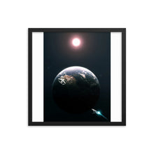 Load image into Gallery viewer, &quot;2001: A Space Odyssey Framed Matte Poster