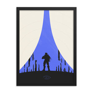 "Halo 4" Framed Matte Poster