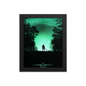 "Kokiri Forest" Framed Matte Poster