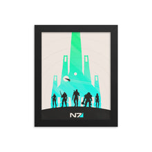 Load image into Gallery viewer, &quot;Mass Effect N7&quot; Framed Premium Photo Paper Poster