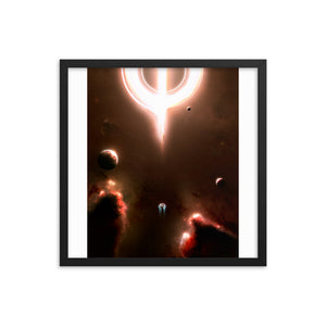 "Dying of the Light" Framed Matte Poster