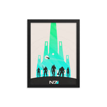 Load image into Gallery viewer, &quot;Mass Effect N7&quot; Framed Premium Photo Paper Poster