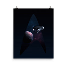 Load image into Gallery viewer, &quot;NCC-1701 (Discovery) Premium Luster Photo Paper Poster