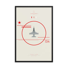 Load image into Gallery viewer, &quot;YAK-130 Mitten&quot; Framed Matte Poster