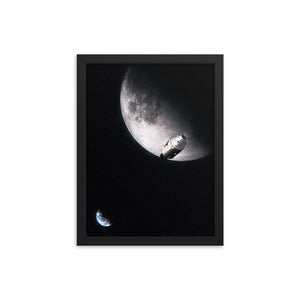 "Lunar" Framed Premium Luster Photo Paper Poster