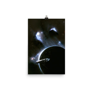 "Battlestar Galactica" Matte Poster