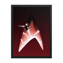 Load image into Gallery viewer, &quot;NCC-1701-B&quot; Framed Premium Luster Photo Paper Poster