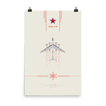 Load image into Gallery viewer, &quot;TU-95 Bear&quot; Matte Poster