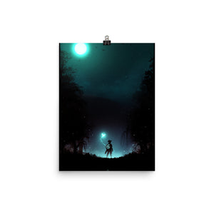 "It's Dangerous to Go Alone" Matte Poster