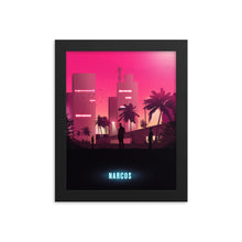 Load image into Gallery viewer, &quot;Narcos&quot;Framed Matte Poster