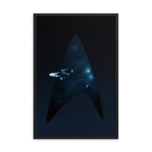 Load image into Gallery viewer, &quot;NCC-1701-A (Kelvin Timeline)&quot; Framed Matte Poster