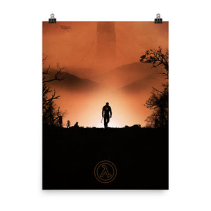 "Half-Life" Premium Luster Photo Paper Poster