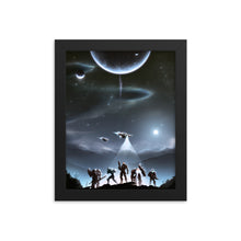 Load image into Gallery viewer, &quot;Heroes of Gaming&quot; Framed Matte Poster
