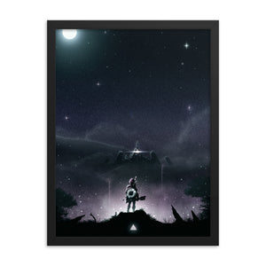 "Breath of the Wild" Framed Premium Luster Photo Paper Poster