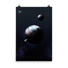 Load image into Gallery viewer, noble-6 design pluto planet space poster