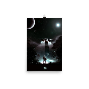 "Halo - Well Enough Alone" Matte Poster