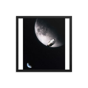 "Lunar" Framed Matte Poster