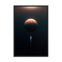 Load image into Gallery viewer, planet mercury poster 