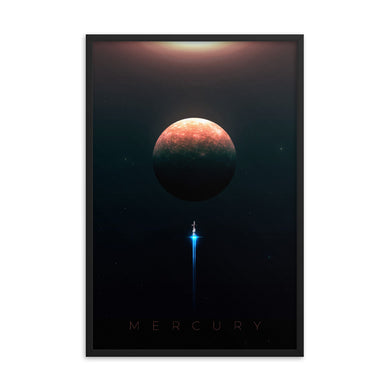 planet mercury poster 