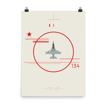 Load image into Gallery viewer, &quot;YAK-130 Mitten&quot; Matte Poster
