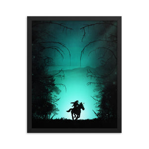 "The Lost Woods" Framed Matte Poster