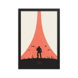 "Halo Reach" Framed Matte Poster