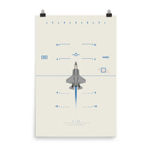 Load image into Gallery viewer, &quot;F-35 Lightning II&quot; Matte Poster