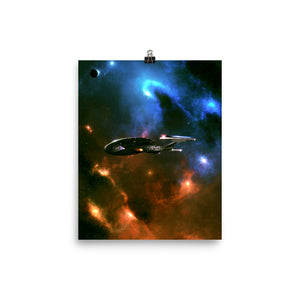 "Enterprise-E" Matte Poster
