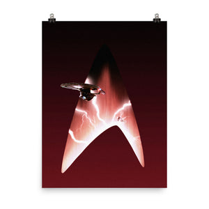 "NCC-1701-B" Premium Luster Photo Paper Poster