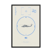Load image into Gallery viewer, &quot;MH-60R Seahawk&quot; Framed Matte Poster