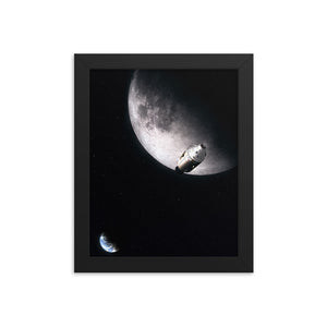 "Lunar" Framed Matte Poster
