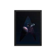 Load image into Gallery viewer, &quot;NCC-1701 (Discovery) Framed Matte Poster