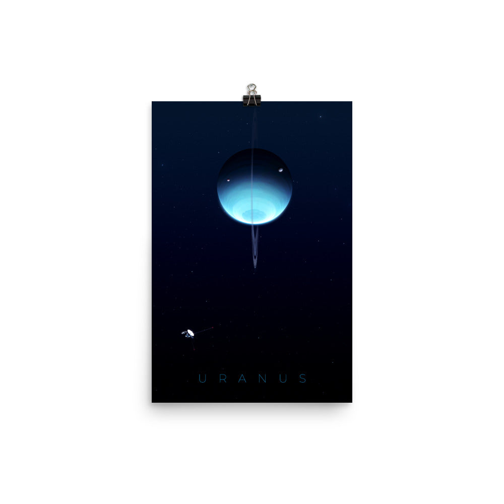 uranus space poster by noble-6 design