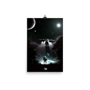 "Halo - Well Enough Alone" Premium Luster Photo Paper Poster