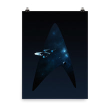 Load image into Gallery viewer, &quot;NCC-1701-A (Kelvin Timeline)&quot; Premium Luster Photo Paper Poster