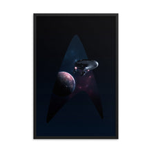 Load image into Gallery viewer, &quot;NCC-1701 (Discovery) Framed Matte Poster