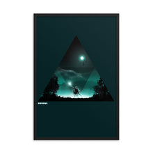 Load image into Gallery viewer, legend of zelda triforce poster