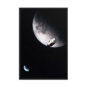 "Lunar" Framed Premium Luster Photo Paper Poster