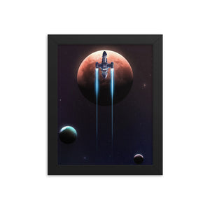 "Serenity" Framed Matte Poster