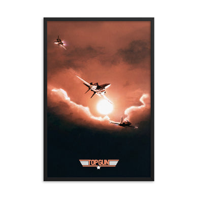 top gun navy jet fighter poster 