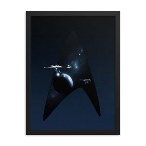 "NCC-1701-A" Framed Matte Poster