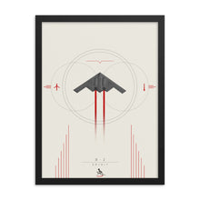 Load image into Gallery viewer, &quot;B-2 Spirit&quot; Framed Matte Poster
