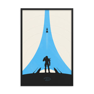 "Halo 3" Framed Matte Poster