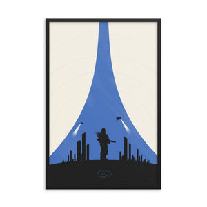 "Halo 3: ODST" Framed Premium Luster Photo Paper Poster