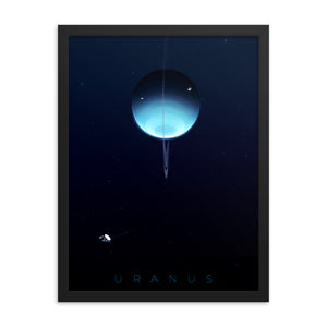 "Uranus" Framed Matte Poster