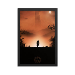 "Half-Life" Framed Matte Poster